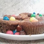 muffins au m&m's