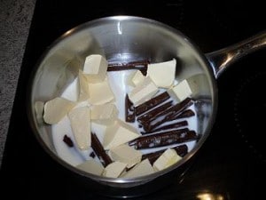 Préparation cake aux carambar