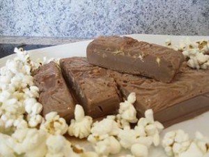  terrine au chocolat praliné et pop corn