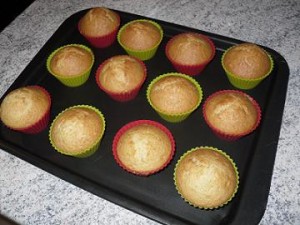 préparation muffins aux michoko