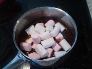 Préparation Bouchées choco marshmallow