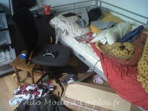 chambre en bordel