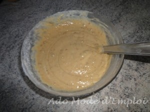 Préparation Cacahuète Muffin