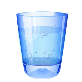 verre d'eau