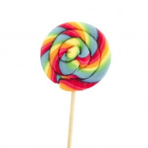 sucette Lollypop colorée