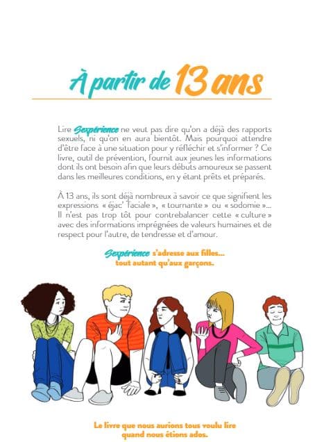 Sexperience le livre pour ados